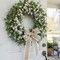 RG Ribbon: 2.5" Natural Brown and White Scalloped Lace Edge Ribbon for Bows, Wreaths, Crafts and Decorations